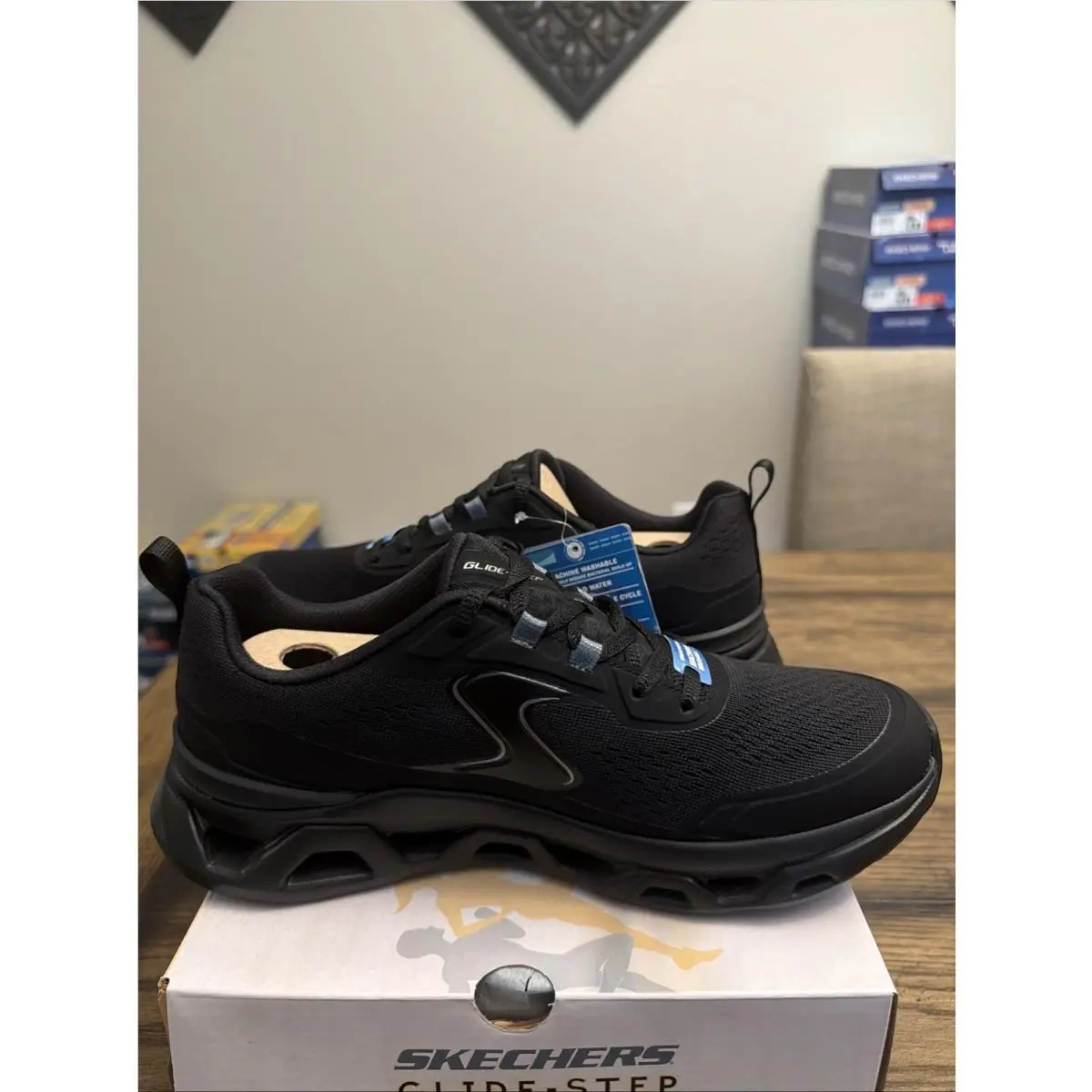 Skechers shoes - Skechers Glide-Step - Black 3
