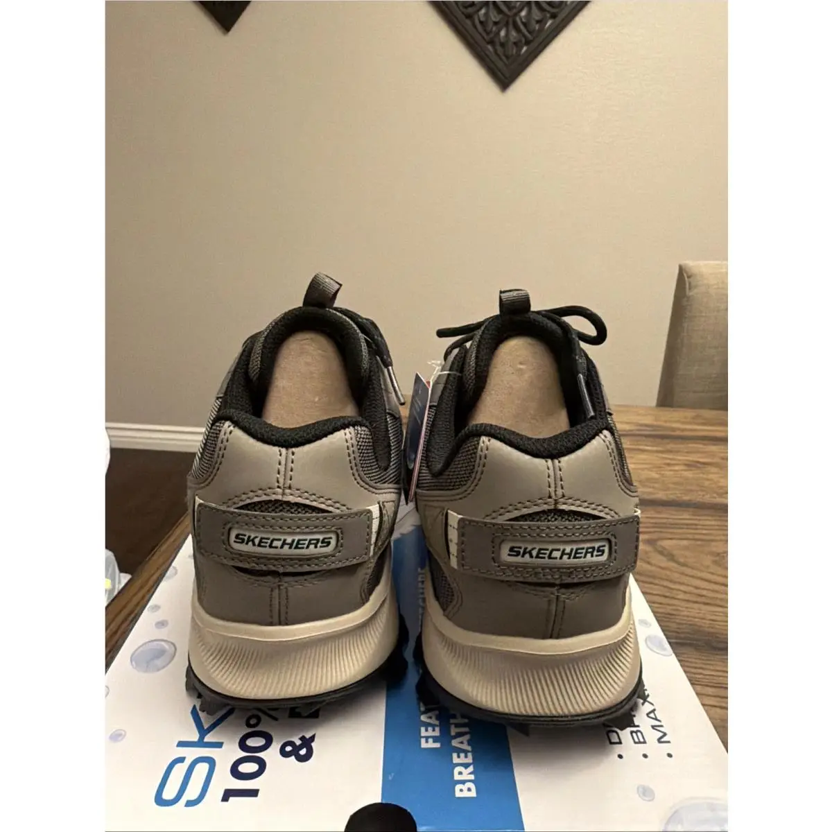 Skechers shoes - Skechers Waterproof - Waterproof - Brown/Gray 2