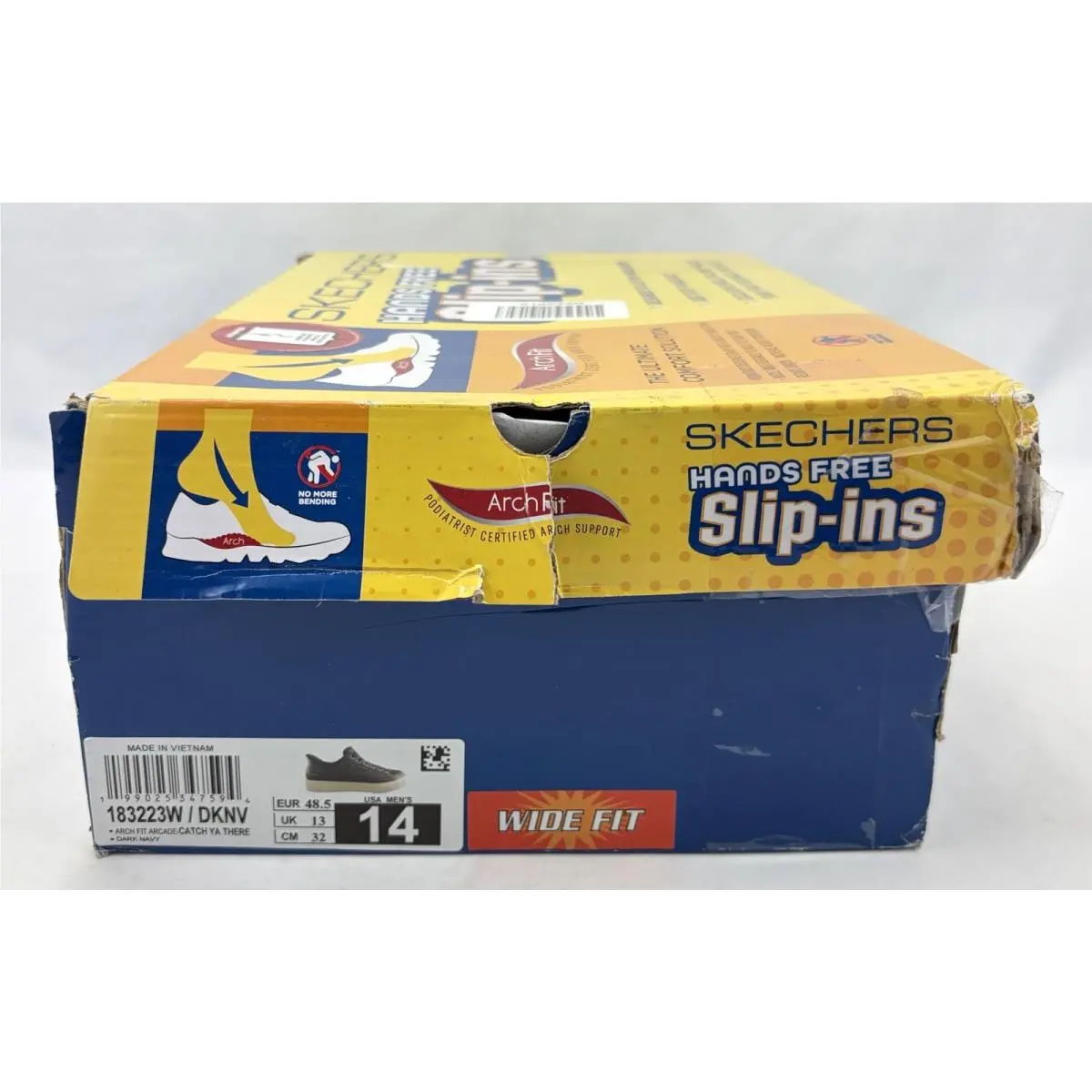Skechers shoes - Skechers Arch Fit Arcade: Catch Ya There - 183223W/DKNV - Dark Navy (UPC: 199025347594) 15