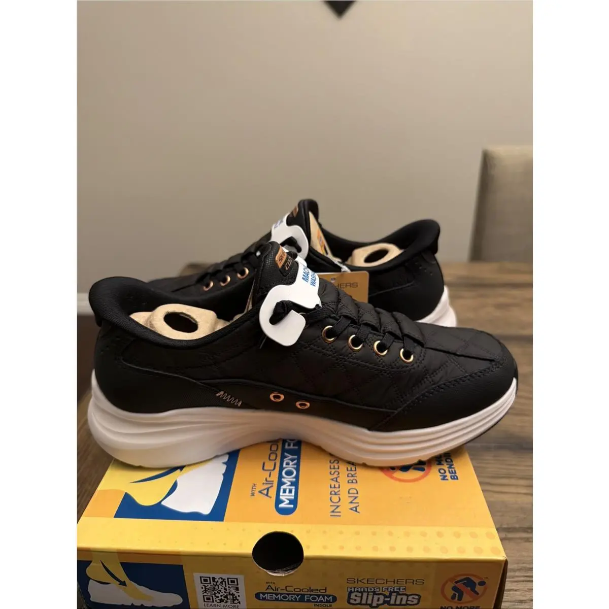 Skechers shoes - SKECHERS Contour Foam - Contour Foam - Black Rose Gold 3