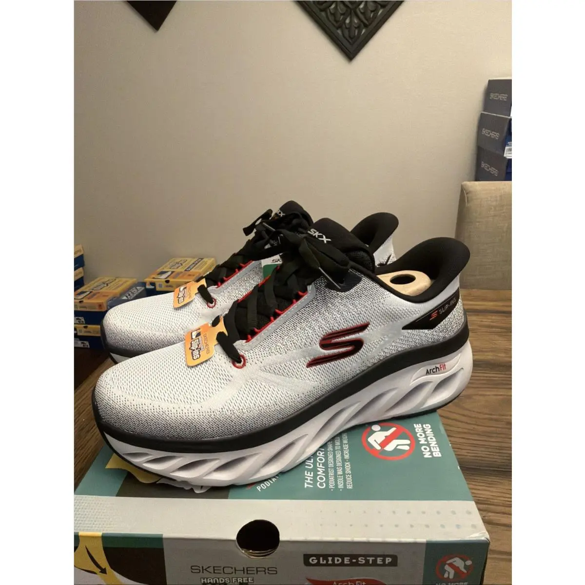 Skechers shoes - Skechers Hirusher - Hirusher - White/Black 1
