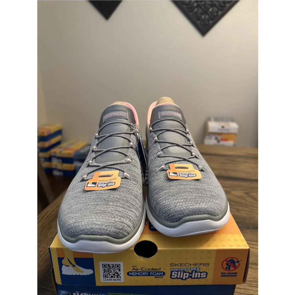 Skechers shoes - Skechers Summits Fresh Impression - Summits Fresh Impression - Gray 0