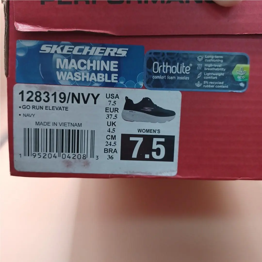 Skechers shoes - Sketchers Go Run Elevate Sneakers-Navy - Blue 18
