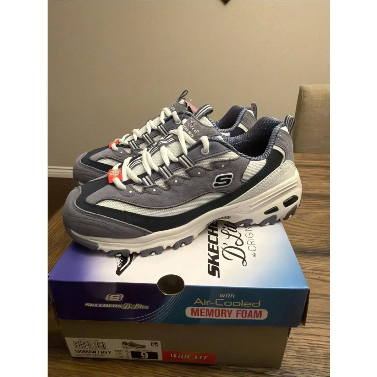 Skechers shoes - Skechers D`Lites Popular Vote - Popular Vote - Gray 1