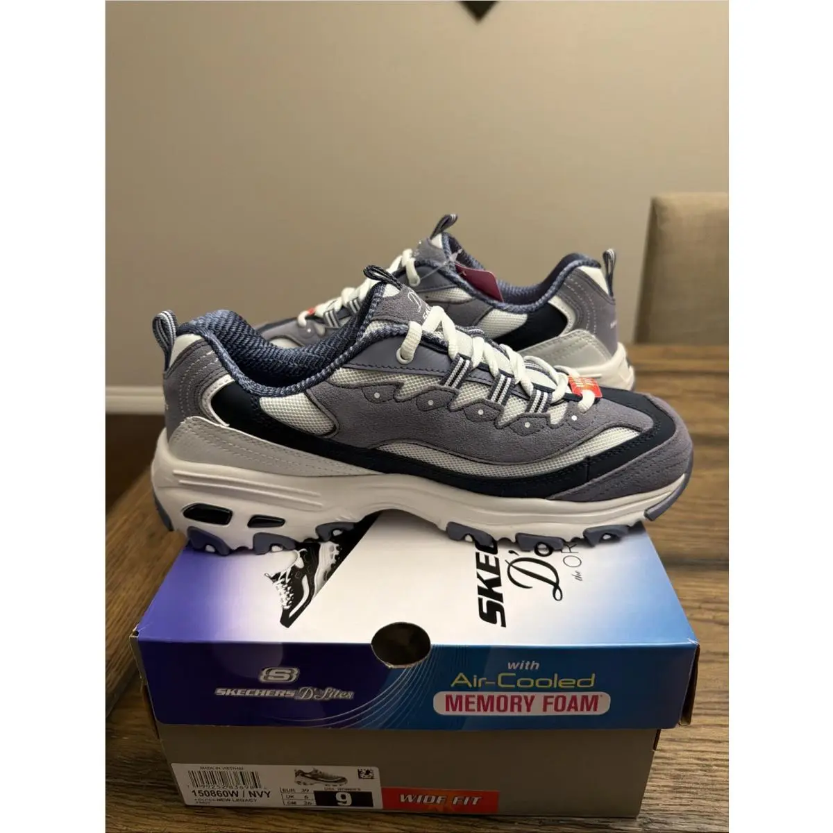 Skechers shoes - Skechers D`Lites Popular Vote - Popular Vote - Gray 3