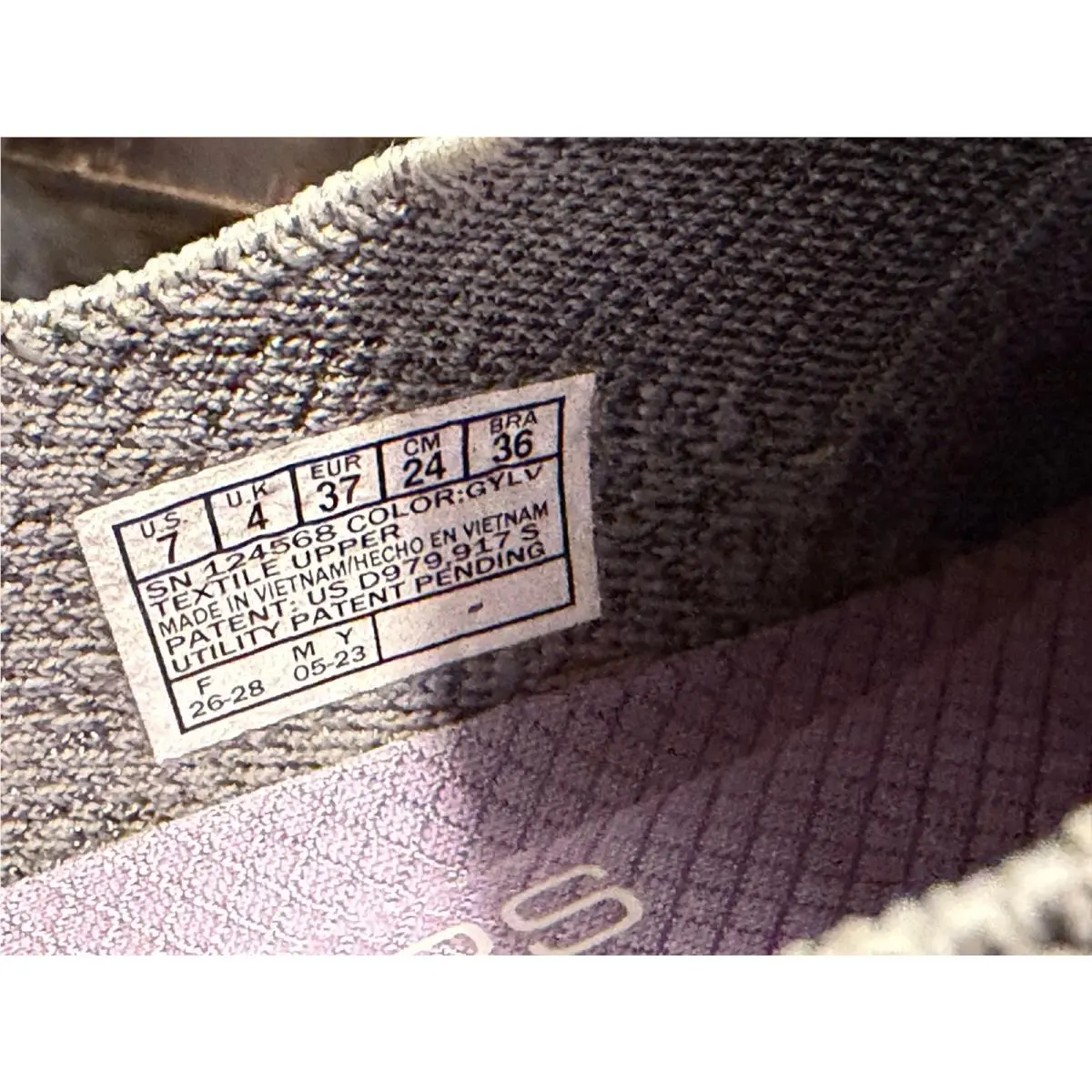 Skechers shoes - Skechers GO WALK 6 - WALK - Grey, Purple 11
