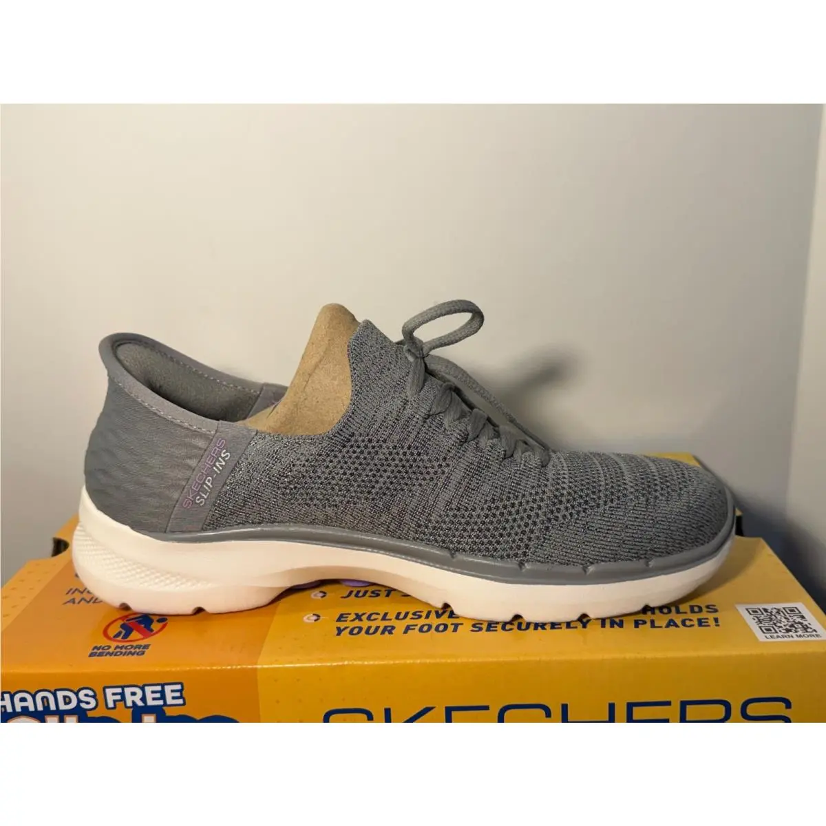 Skechers shoes - Skechers GO WALK 6 - WALK - Grey, Purple 1