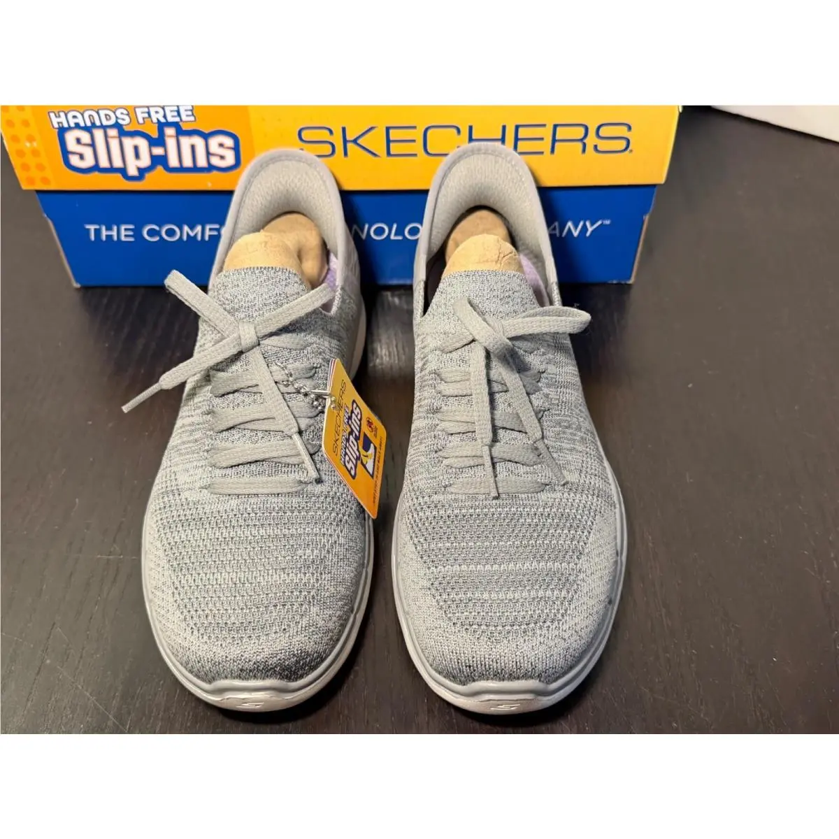 Skechers shoes - Skechers GO WALK 6 - WALK - Grey, Purple 2