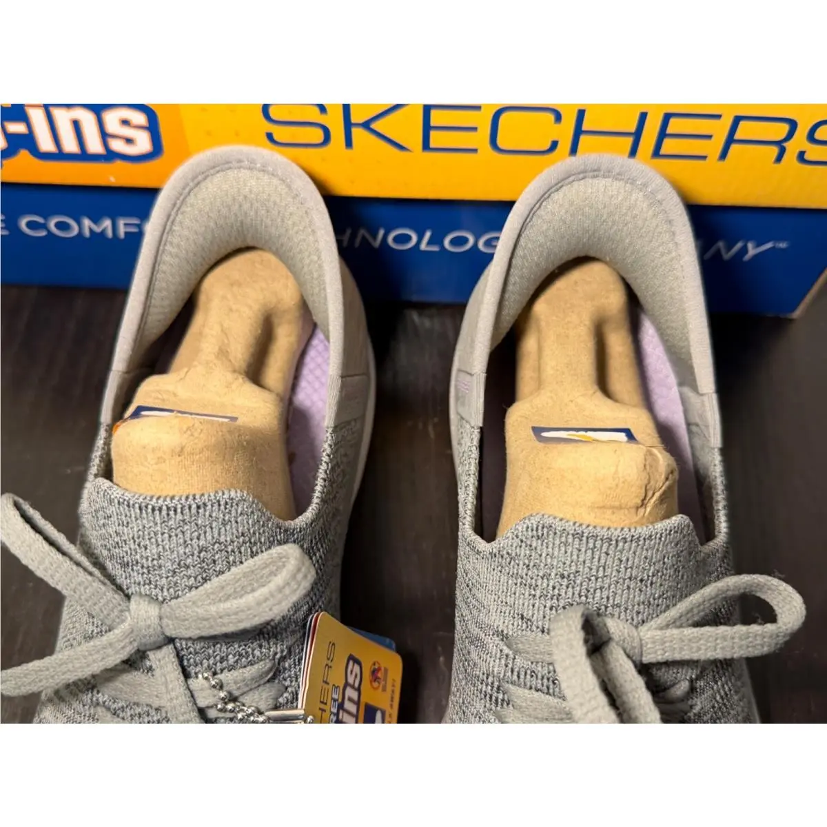 Skechers shoes - Skechers GO WALK 6 - WALK - Grey, Purple 4