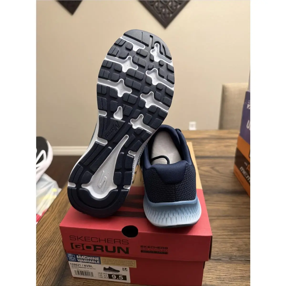 Skechers shoes - Skechers GO RUN Consistent 2.0 - Navy Blue 4
