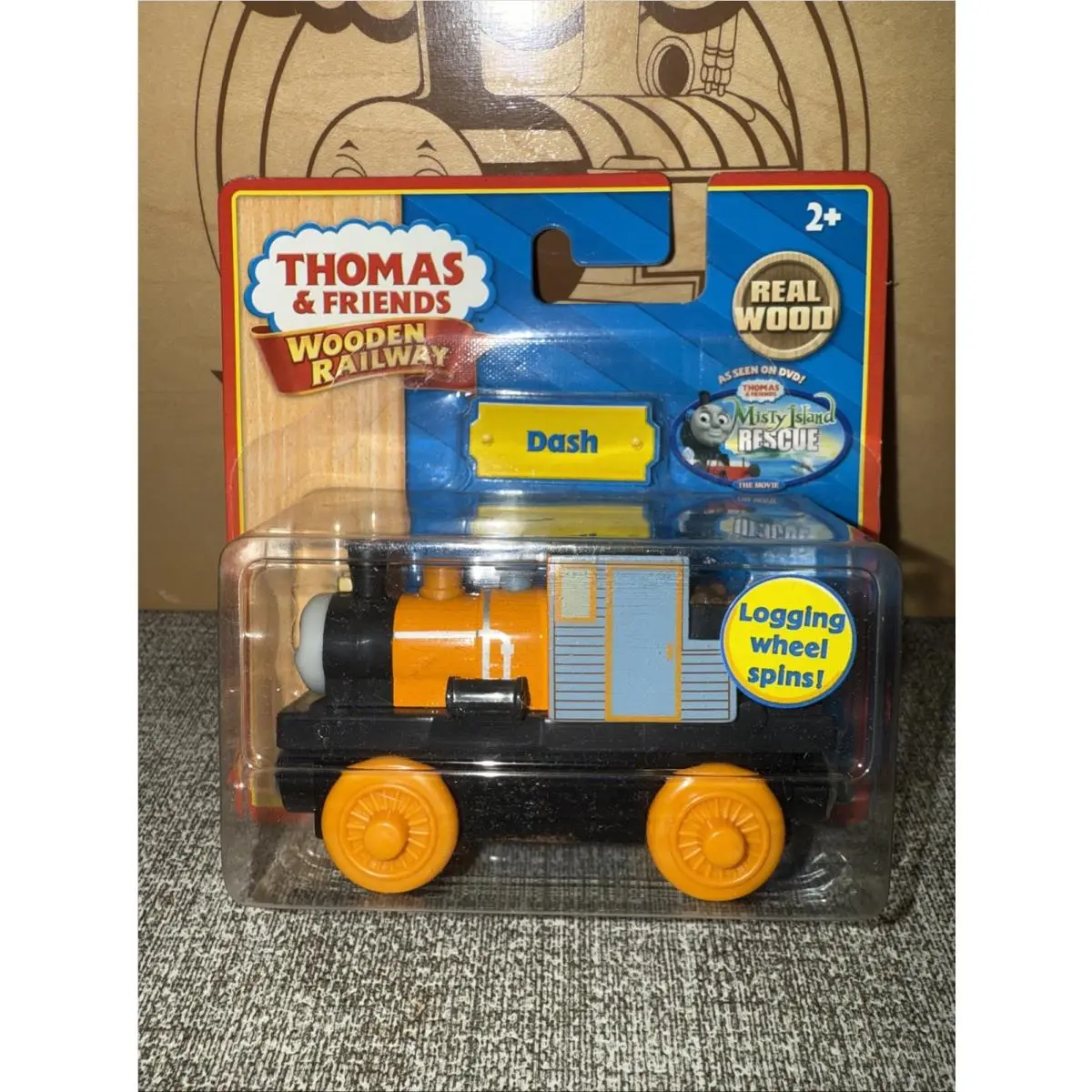 Dash Logging Loco Thomas Friends Train Wooden Railway Misty Island Box
