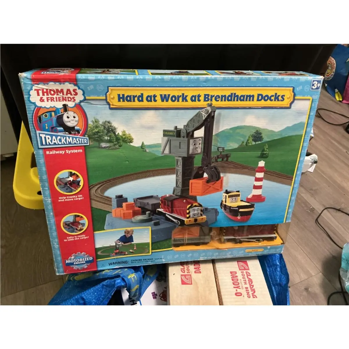 Thomas Friends Trackmaster Motorized Hard at Work Brendam Docks