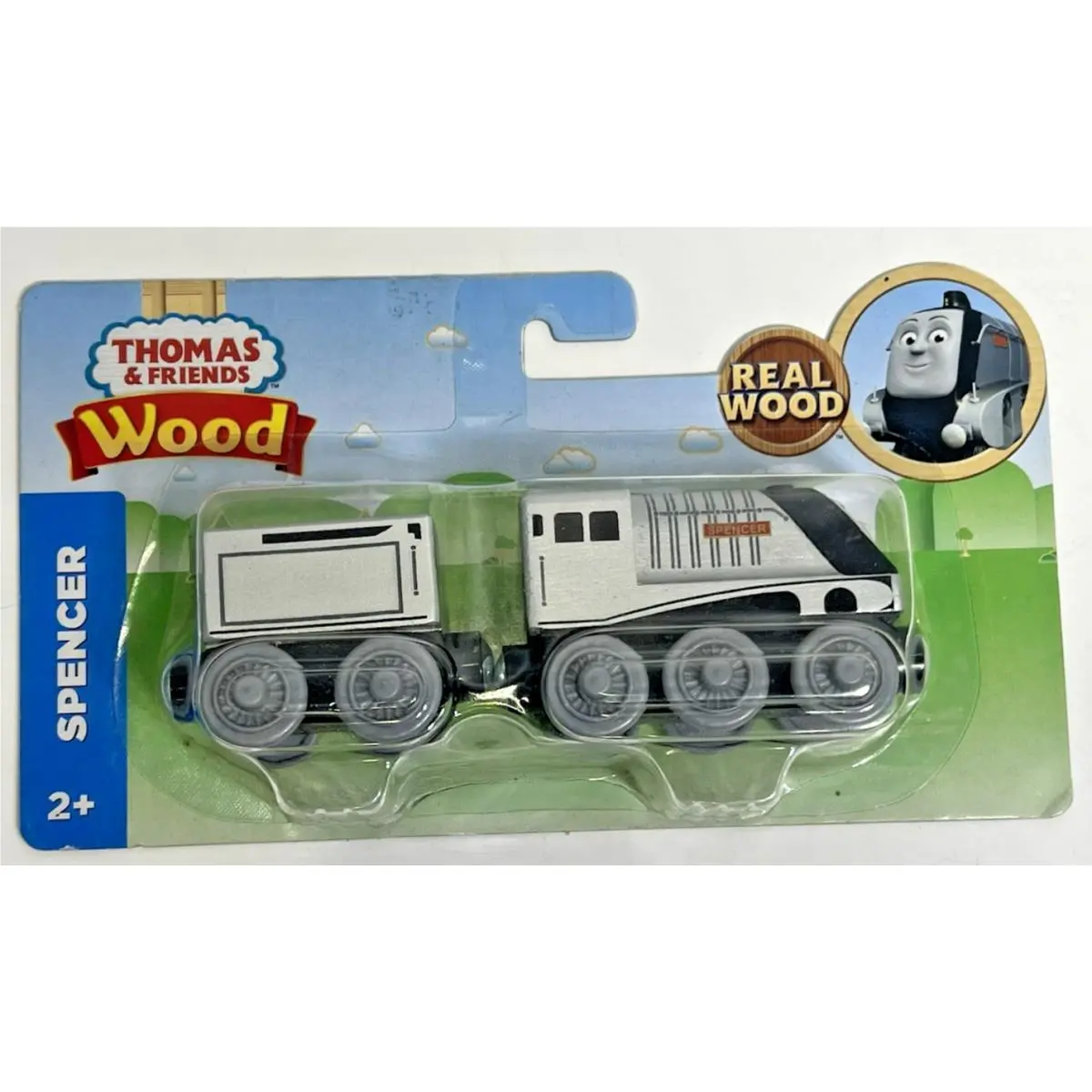Thomas Friends Wood Spencer The Silver Engine in Package