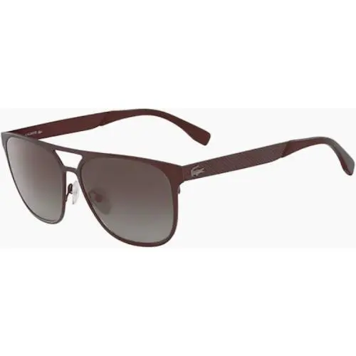 Sunglasses L187 Mat Brn Gun/ Brn Grad 57-15-145 L187S-210 by Lacoste