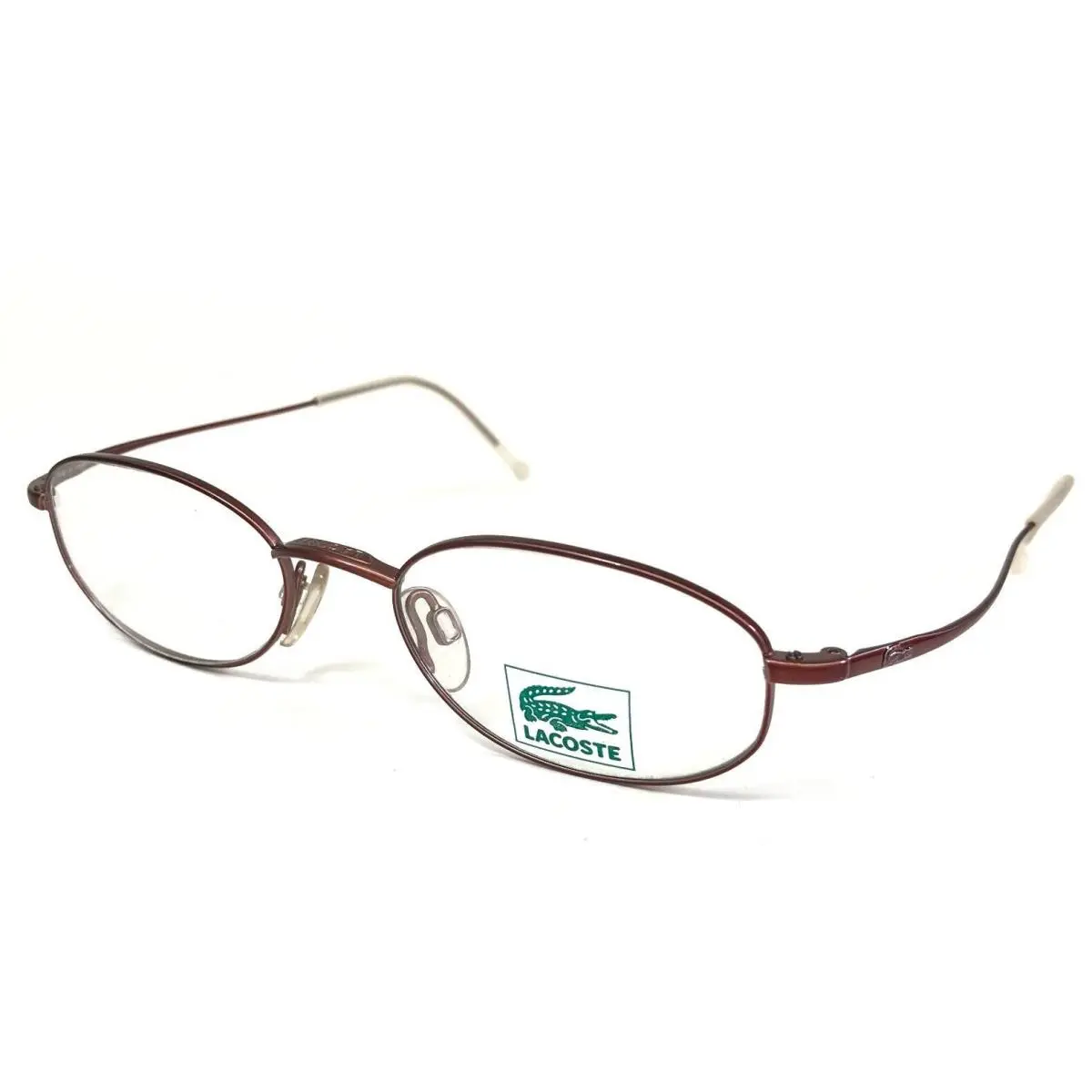 Vintage Lacoste Eyeglasses Frames LD 8301 E073 F979 Matte Burgundy 48-18-130