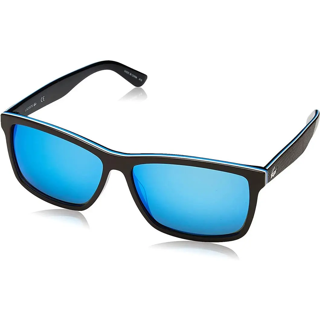 Sunglasses L705 Shy Brn Mat Brn Wht Blue/ Blue Mir 57-13-140 L705S-234 by Lacoste