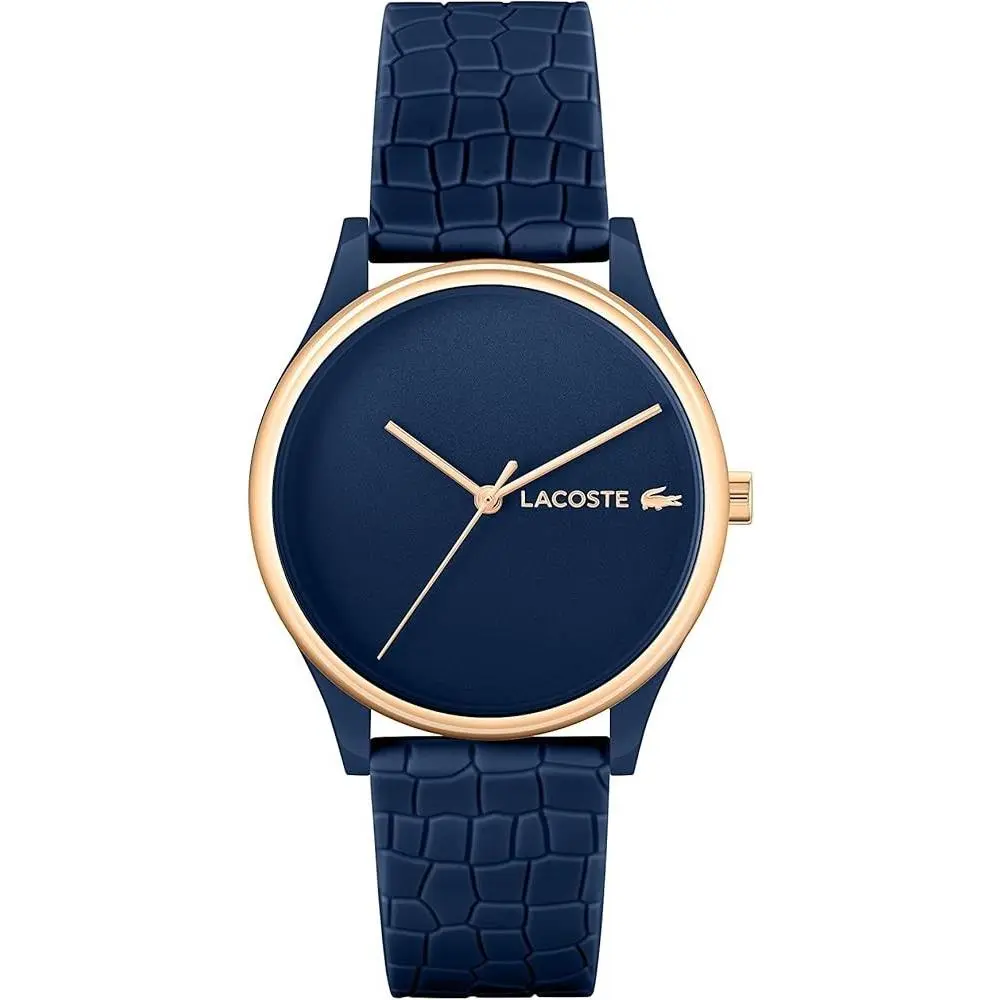 2001274 Women`s Watch Navy Blue Strap Dial Quartz Analog by Lacoste