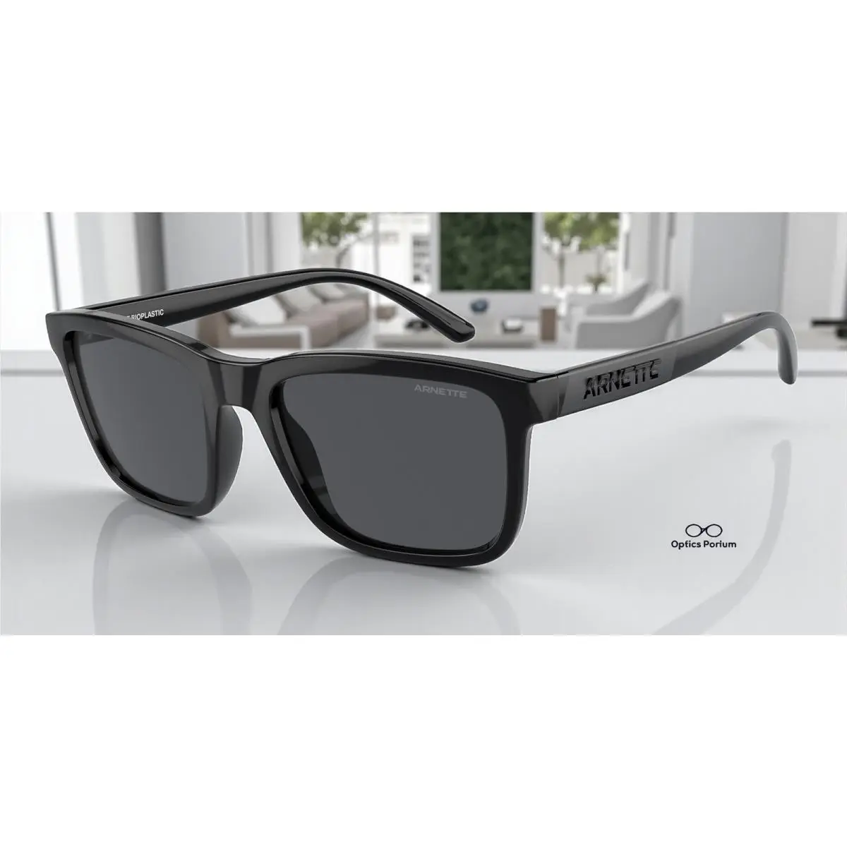 Arnette AN4321 275387 Lebowl Black Dark Grey 54 mm Men`s Sunglasses