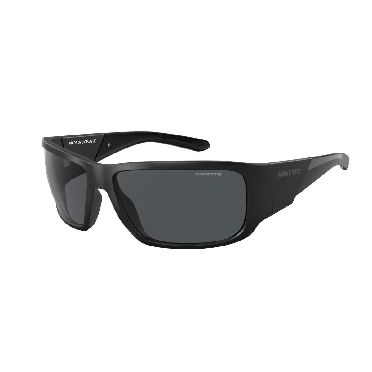 Arnette AN4297 275887 Snap Ii Matte Black Dark Grey 64 mm Men`s Sunglasses