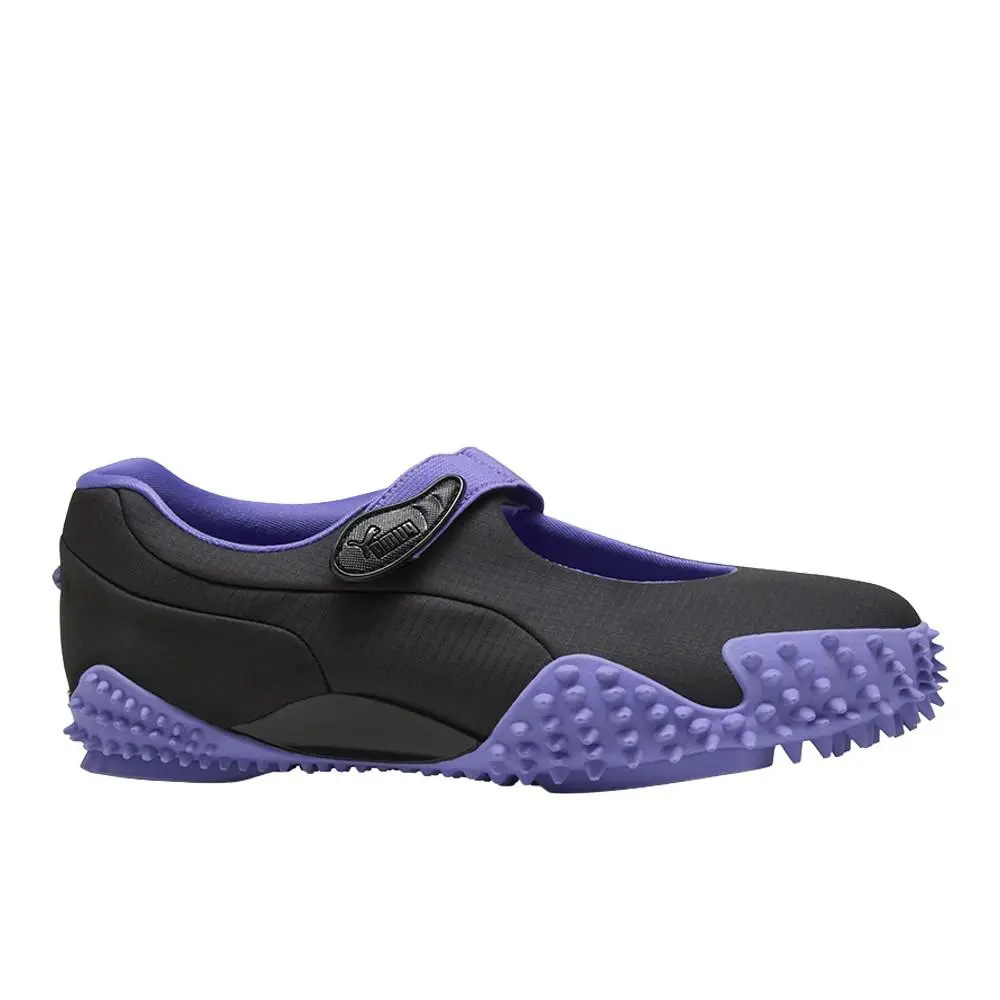 Puma Mostro Fey Launch Slip On Womens Black Purple Sneakers Casual Shoes 40336