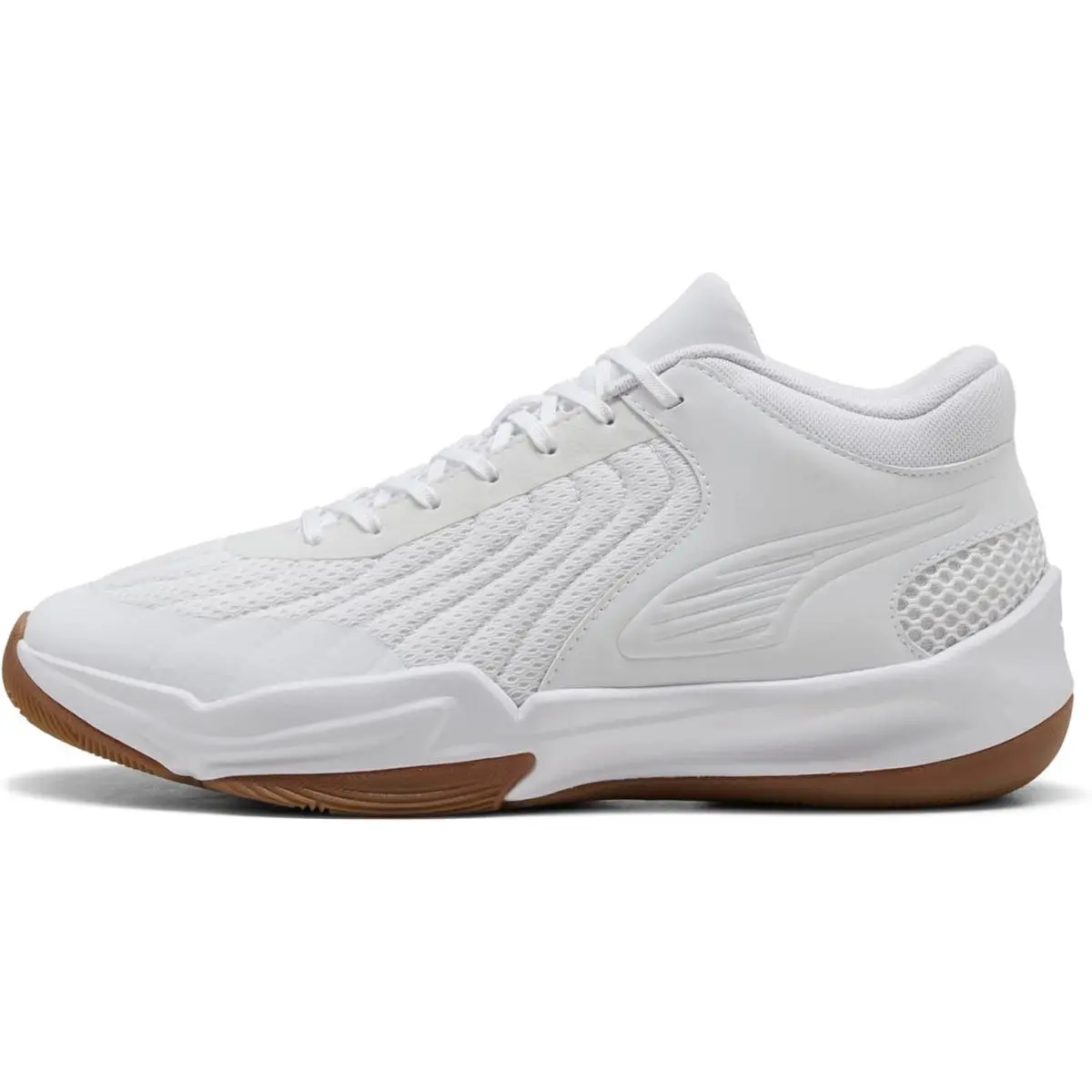 Puma Court Pro 2 Basketball Shoes - Puma White-Gum