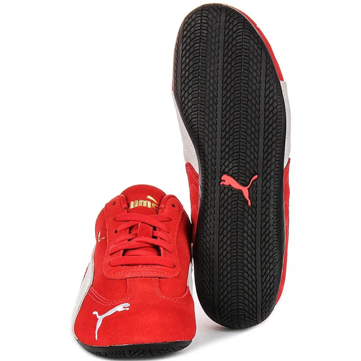 Puma shoes - Red White 3