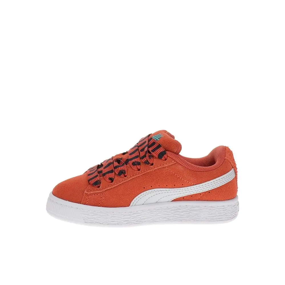 Puma shoes - PUMA Suede Xl Sporty Cats Lace Up  Toddler - 40497401 - Orange 1
