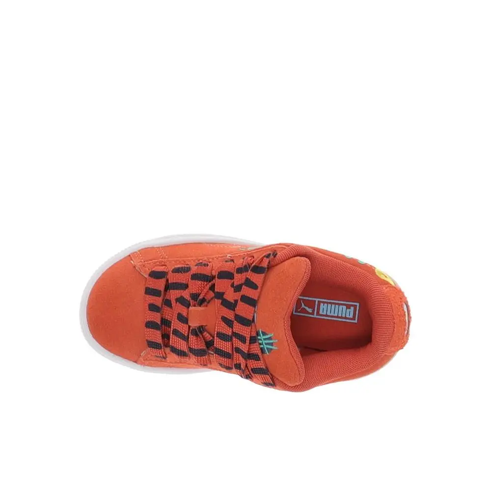 Puma shoes - PUMA Suede Xl Sporty Cats Lace Up  Toddler - 40497401 - Orange 2