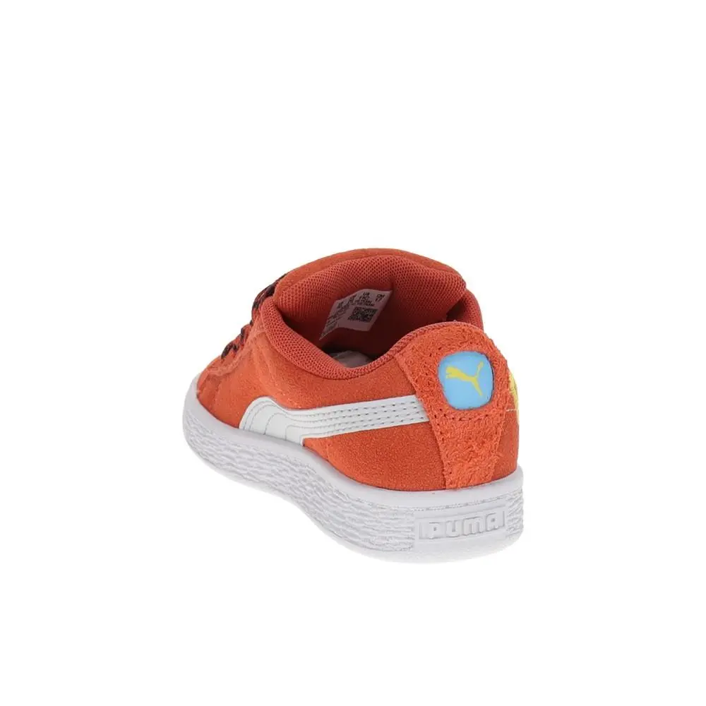 Puma shoes - PUMA Suede Xl Sporty Cats Lace Up  Toddler - 40497401 - Orange 4