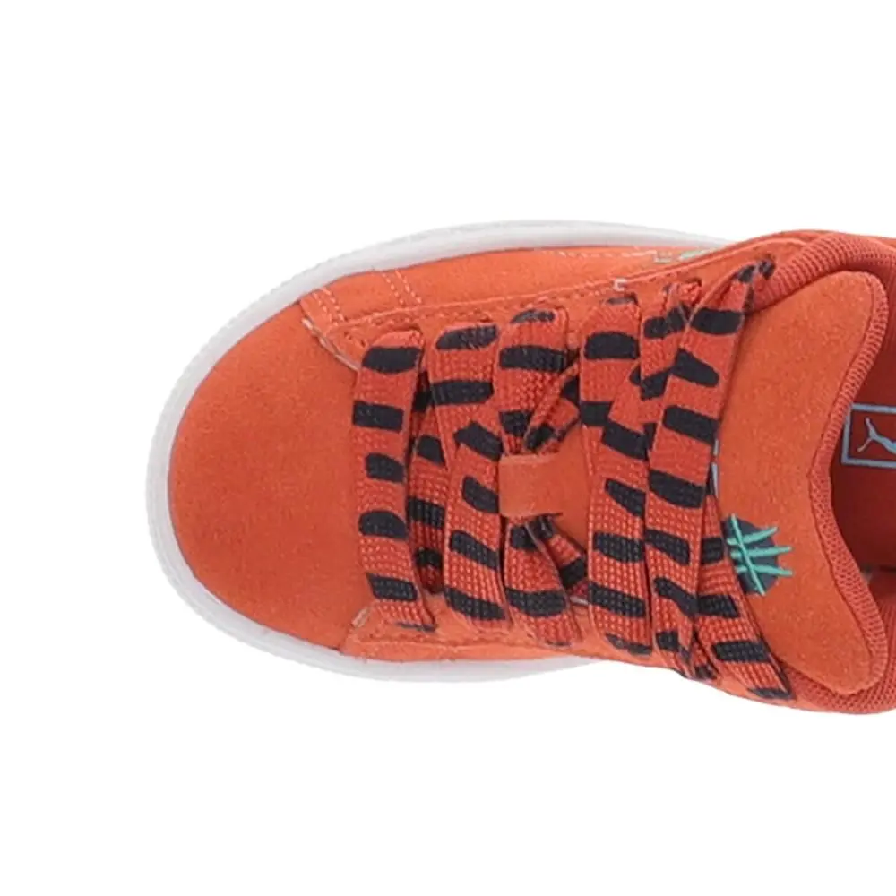 Puma shoes - PUMA Suede Xl Sporty Cats Lace Up  Toddler - 40497401 - Orange 5