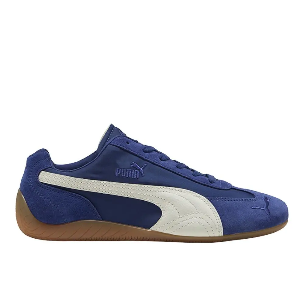 Puma Speedcat Nylon Lace Up Mens Blue Sneakers Casual Shoes 40532301