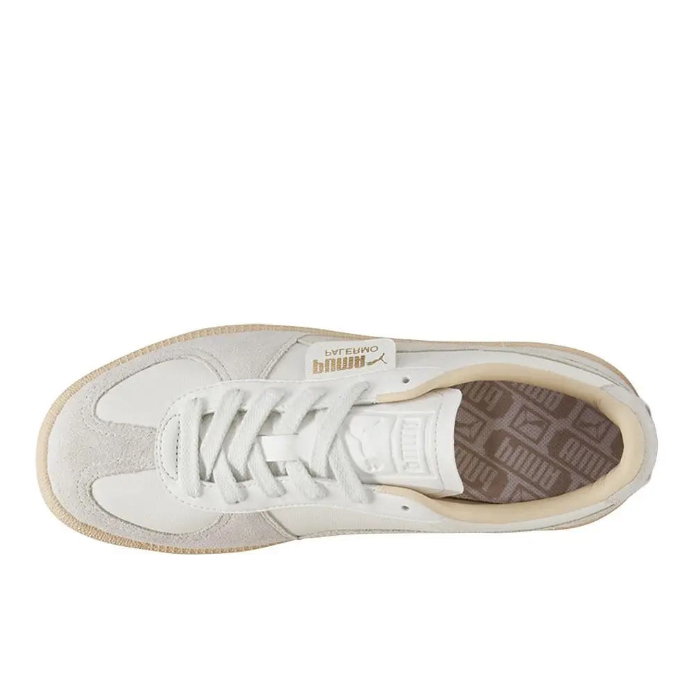 Puma shoes - PUMA Palermo Leather Lace Up - 39764711 - Off White 10