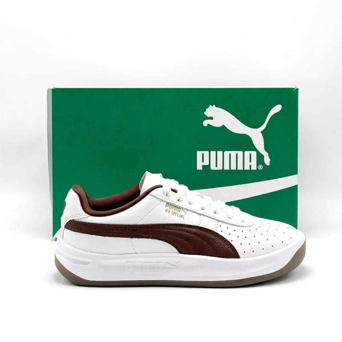 Men Puma GV Special Preminum Puma White / Chocotart 401379 01