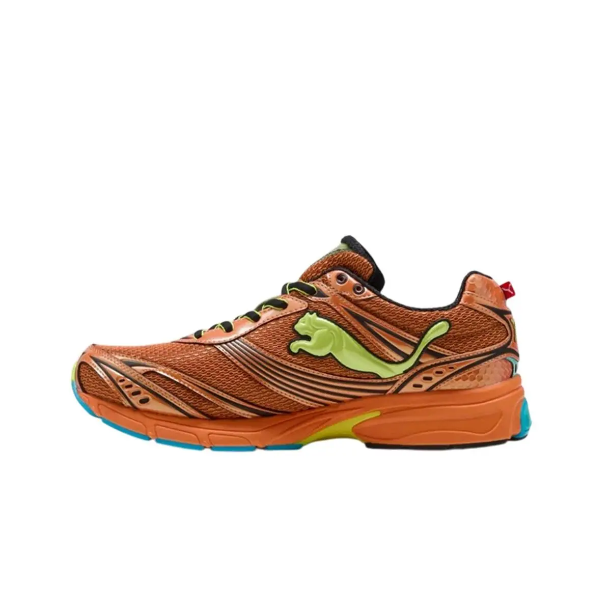 Puma shoes - Heat Fire/Electric Lime 1