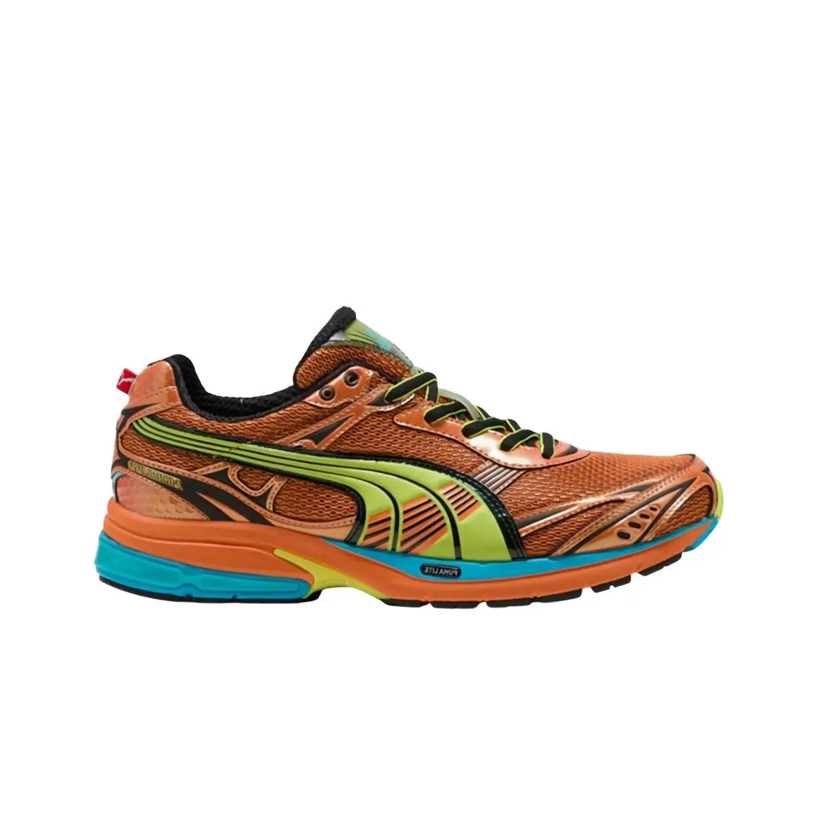 Puma shoes - Heat Fire/Electric Lime 5