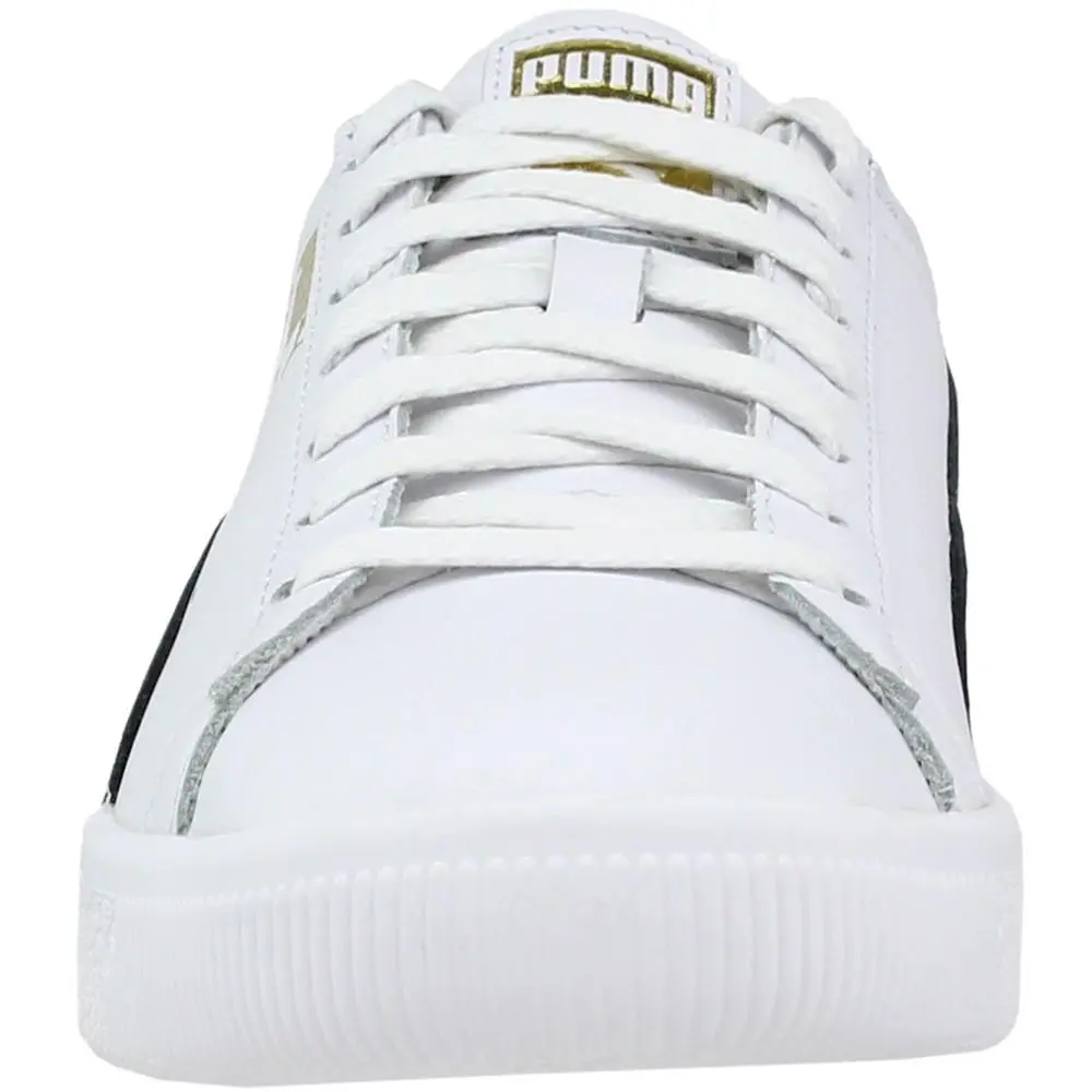 Puma shoes - PUMA Clyde Core Foil Lace Up - 364669-01 - White 3