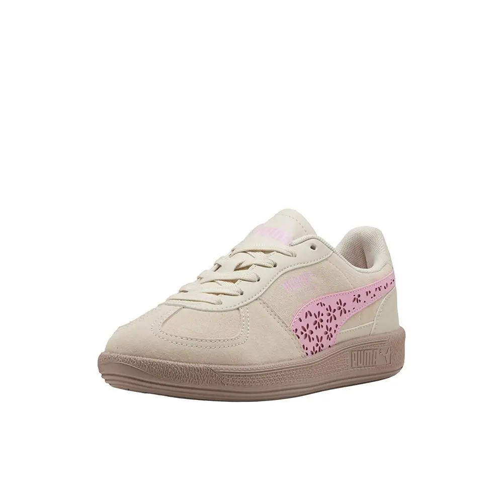 Puma shoes - PUMA Palermo Eternal Bloom Lace Up  Youth - 40496301 - White 0