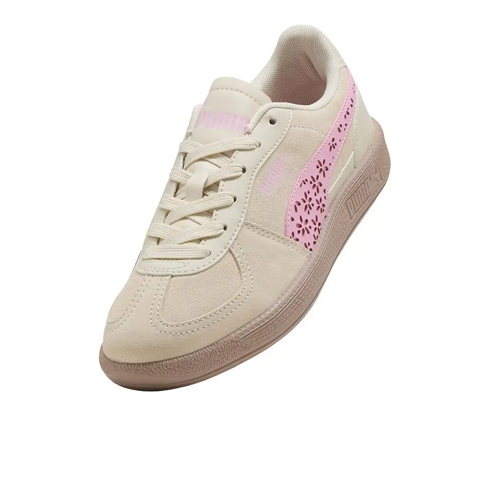 Puma shoes - PUMA Palermo Eternal Bloom Lace Up  Youth - 40496301 - White 4