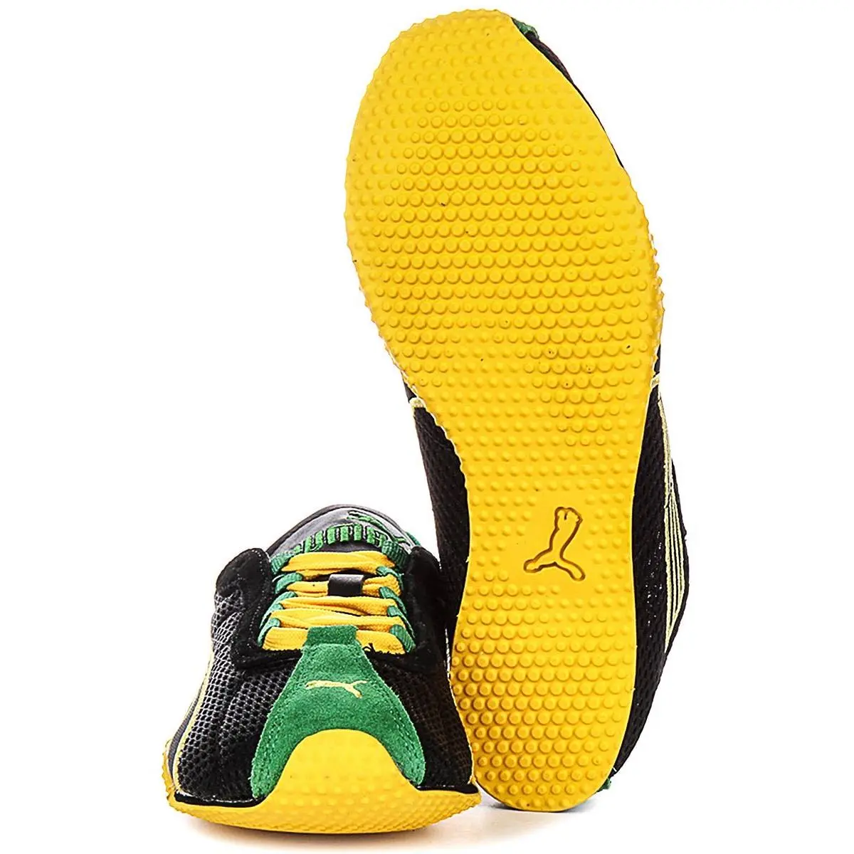 Puma shoes - Black Yellow 3