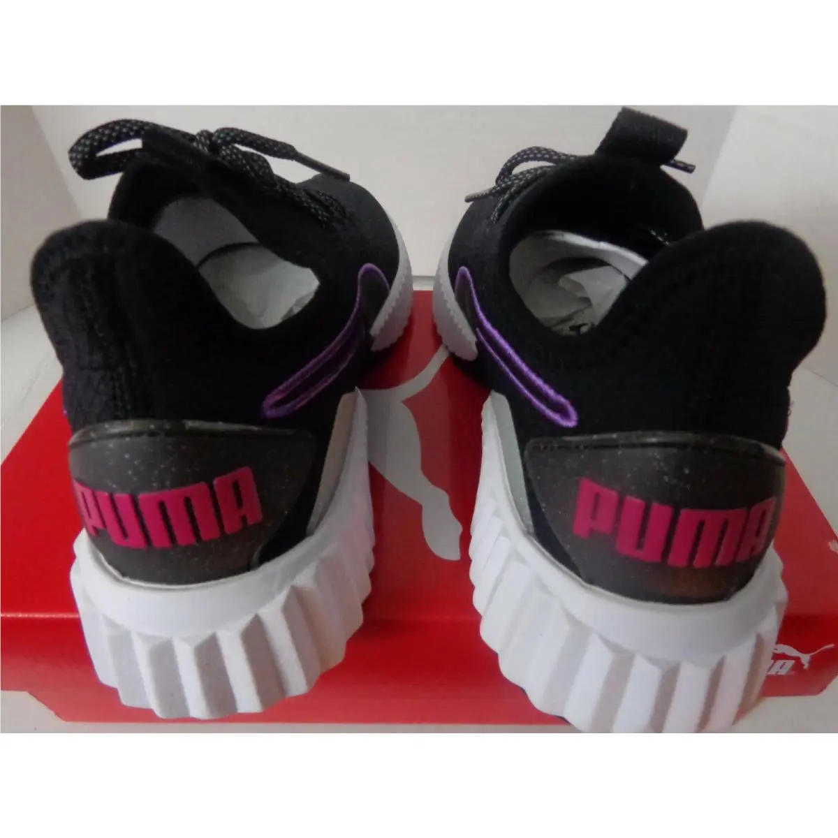 Puma shoes - Black, White, Noir 2
