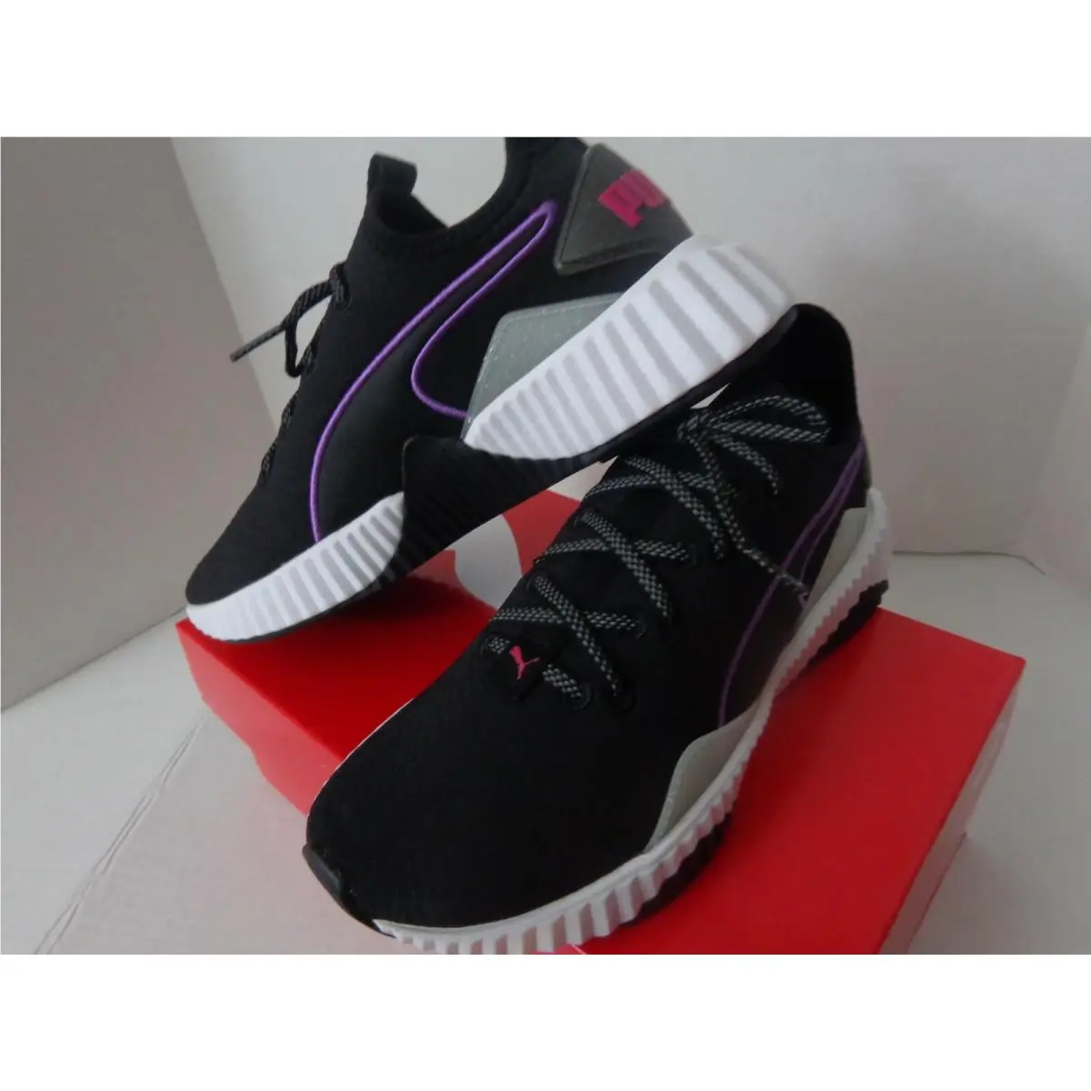 Puma shoes - Black, White, Noir 10