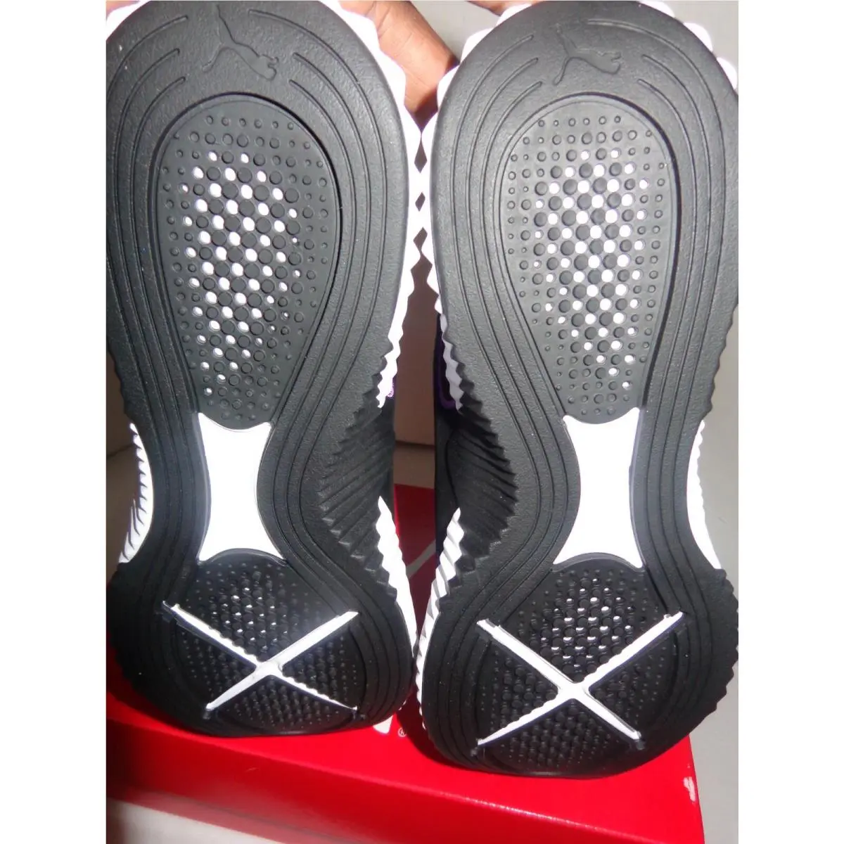 Puma shoes - Black, White, Noir 6