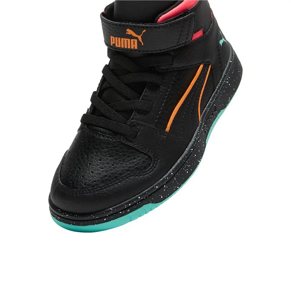 Puma shoes - PUMA Rebound Layup Rcl Elevated Slip On  Toddler - 40536102 - Black 4