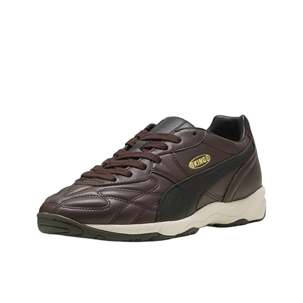 Puma shoes - PUMA King Indoor Lace Up - 40168317 - Brown 8