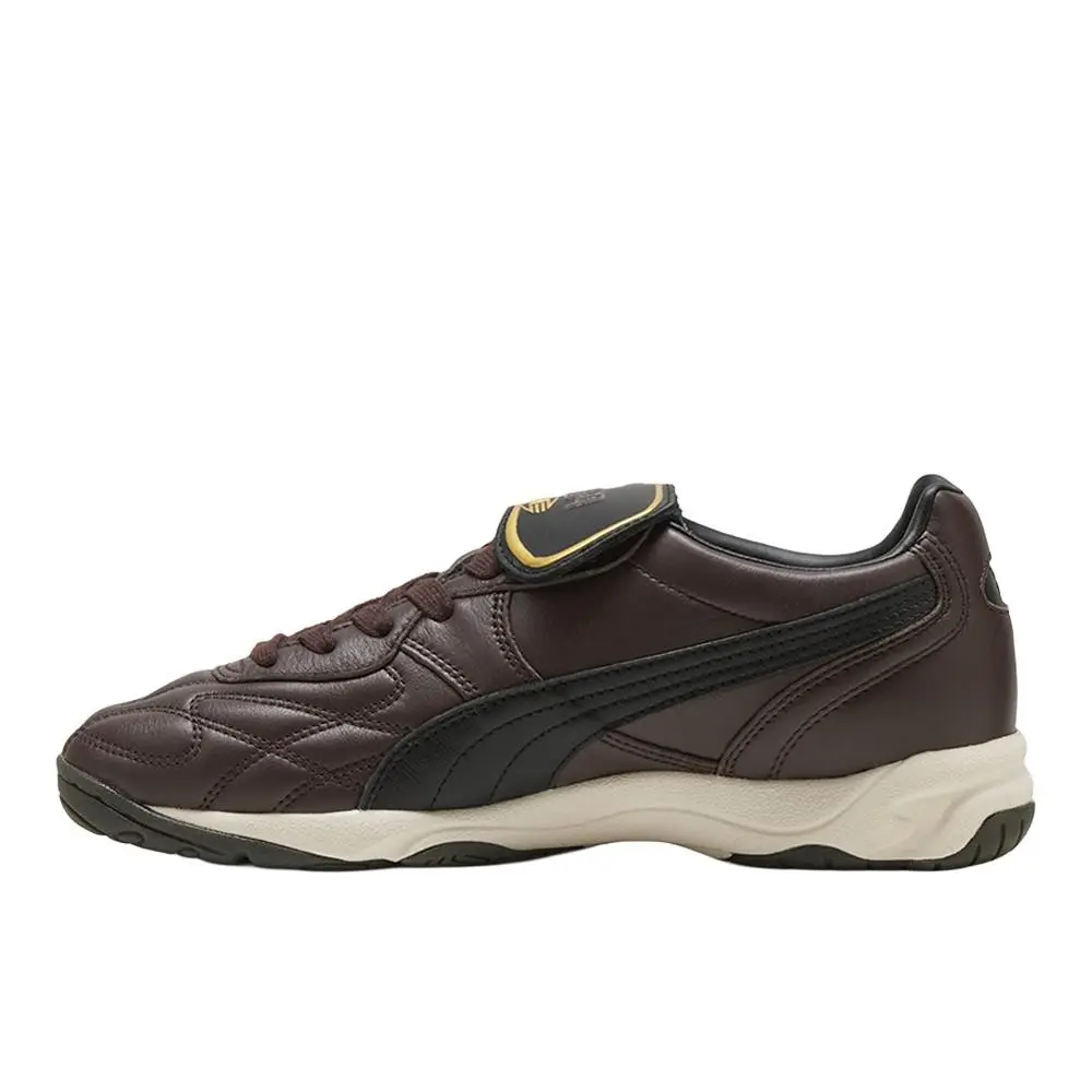 Puma shoes - PUMA King Indoor Lace Up - 40168317 - Brown 9