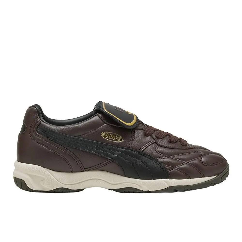 Puma shoes - PUMA King Indoor Lace Up - 40168317 - Brown 7
