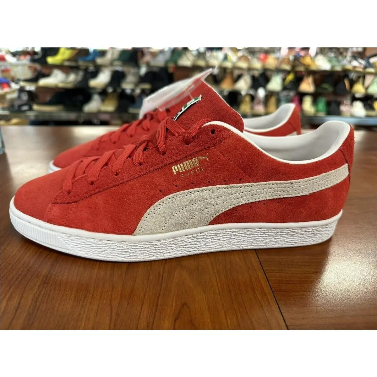 Puma shoes - PUMA Suede Classic - Suede Classic - High Risk Red/ Puma White 3