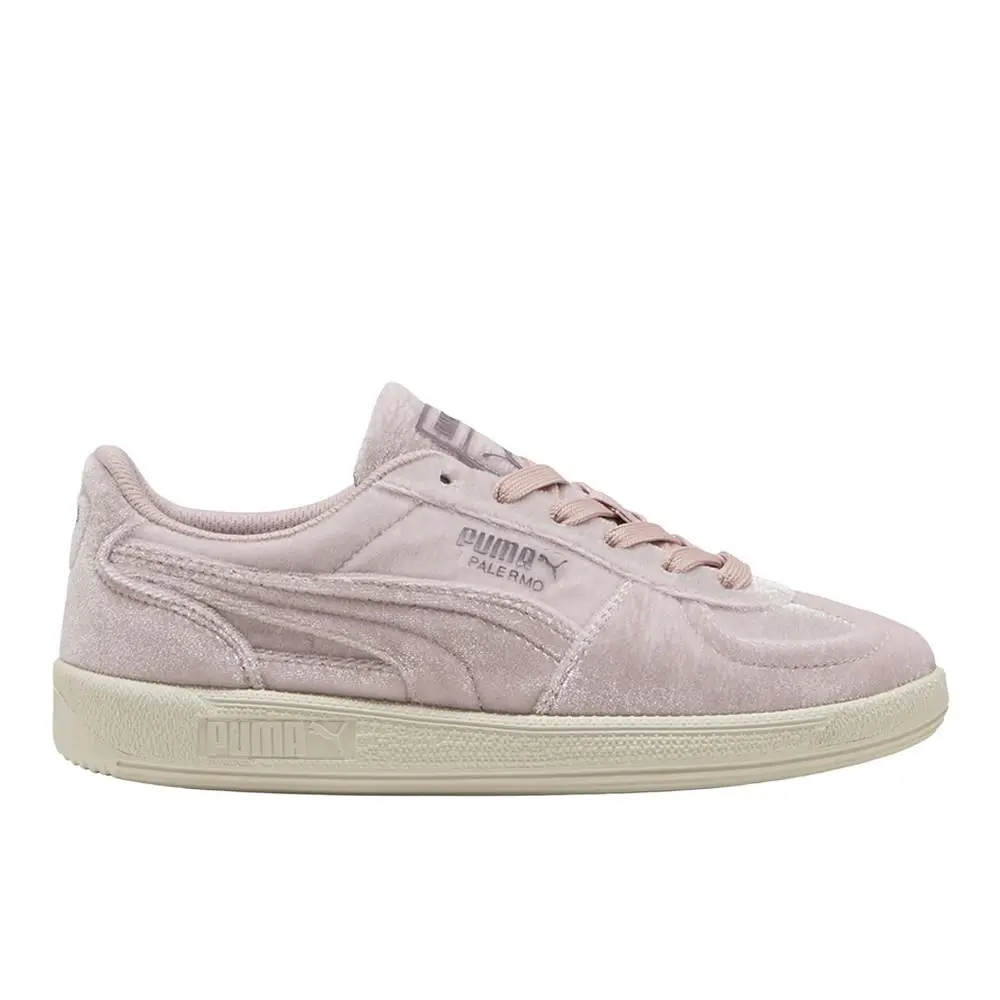 Puma Palermo Velvet Dreams Lace Up Womens Pink Sneakers Casual Shoes 40335101 - Pink