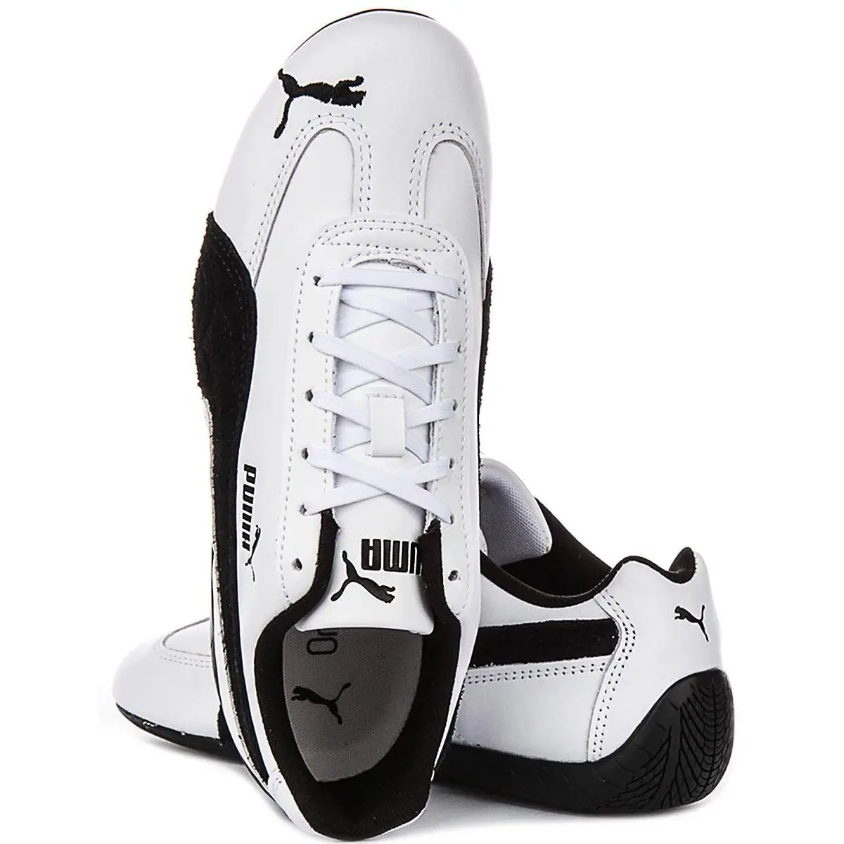 Puma shoes - White Black 2