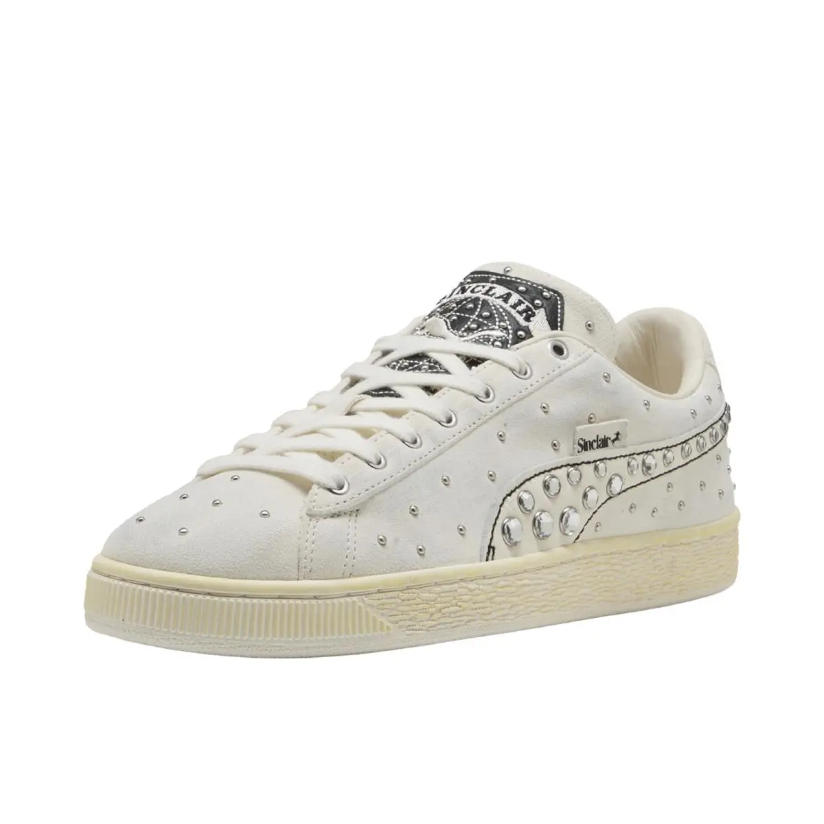 Puma shoes - PUMA Suede Sinclair Worn Lace Up - 40875001 - White 0